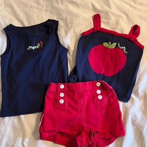 Caterpillar outfit set